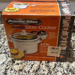 Proctor Silex 1.5qt Slow Cooker